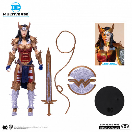 Wonder Woman Designed By Todd Mcfarlane (Gold Label)