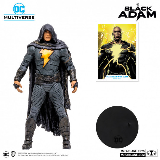 Black Adam With Cloak – Black Adam (Movie)