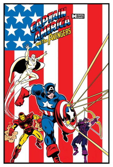 Captain America & the Avengers Arcade game