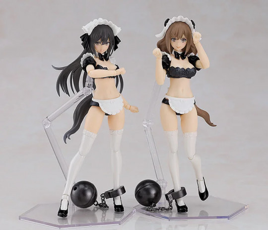 Plamax Gp-07 Underwear Body Girl Ran & Jelly: Maid Ver. Set
