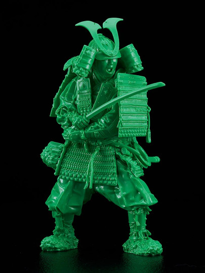 Plamax 1/12 Kamakura Period Armored Warrior: Green Color Edition