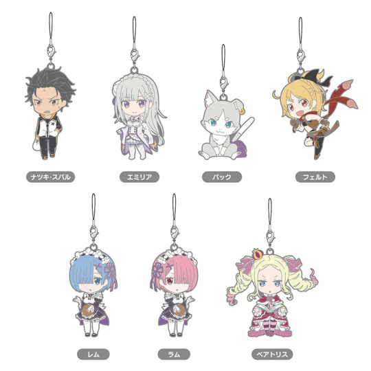 Plus: Re:zero -Starting Life In Another World- Collectible Rubber Straps