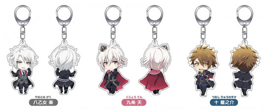Plus: Idolish7 Collectible Acrylic Keychains (Gaku Yaotome / Tenn Kujo / Ryunosuke Tsunashi)