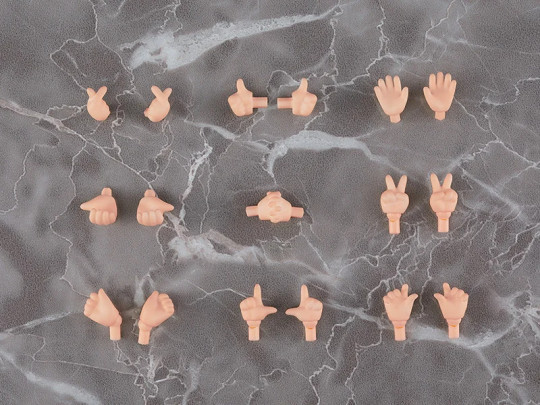 Doll: Hand Parts Set 02 (Peach/Cinnamon/Cream/Almond Milk)