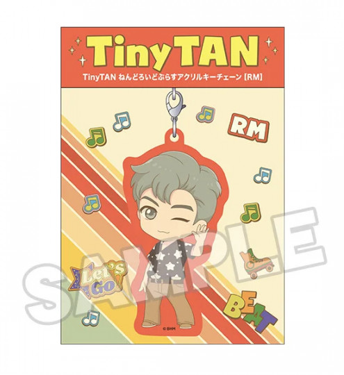 Plus Acrylic Keychain (Rm/Jin/Suga/J-Hope/Jimin/V/Jung Kook)