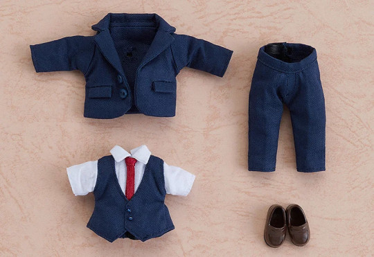 Doll Outfit Set: Suit (Navy)