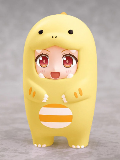 More Kigurumi Face Parts Case (Yellow Dinosaur)