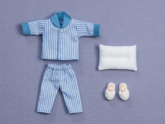 Doll Outfit Set: Pajamas (Blue/Pink)