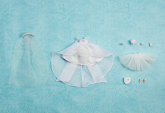 Doll Outfit Set: Wedding Dress