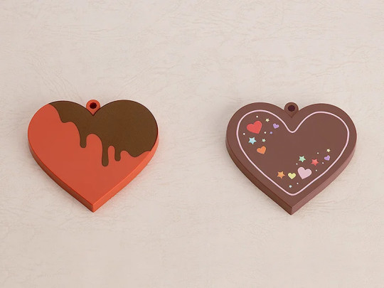 More Heart Base: Chocolate/Sprinkles