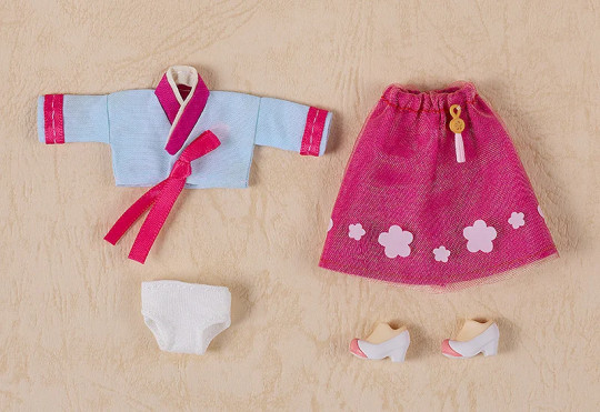 Doll Outfit Set: World Tour Korea - Girl (Pink/Blue)