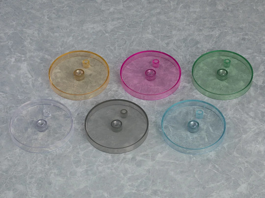 More Photography Base - Set Of Two (Transparent/Translucent Orange/Translucent Pink/Translucent Gray/Translucent Blue/Translucent Green)