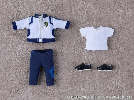 Doll Outfit Set: Blue Lock Tracksuit