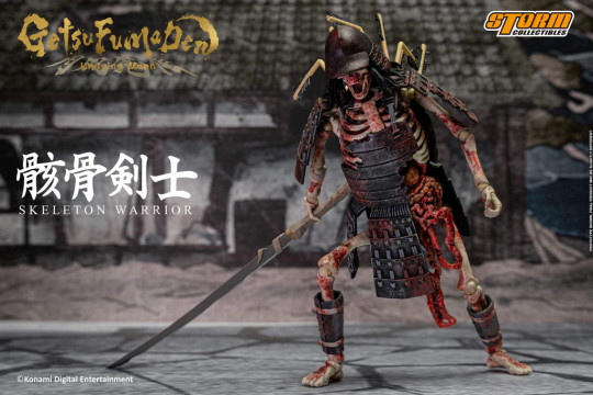 Skeleton Warrior 2 Pack - Getsufumaden Undying Moon Action Figure