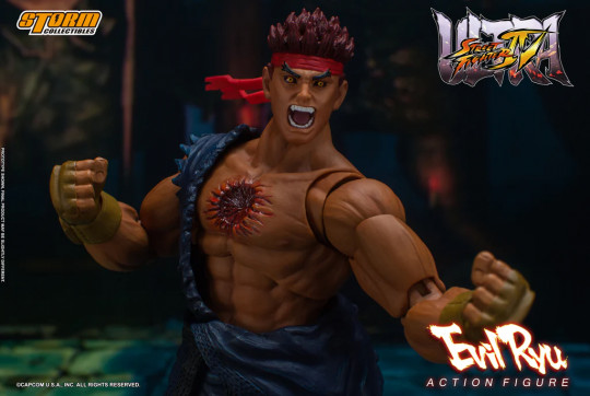 Evil Ryu - Street Fighter Iv Action Figure