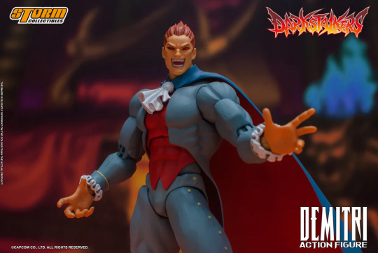 Demitri Maximoff - Darkstalkers Action Figure