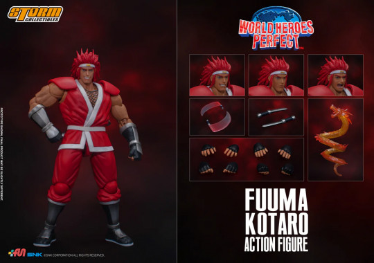 Fuuma Kotaro - World Heroes Perfect