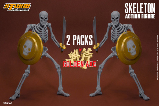Skeleton Two Packs - Golden Axe Action Figure