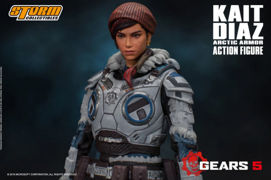 Kait Diaz Arctic Armor - Gears Of War 5 Action Figure