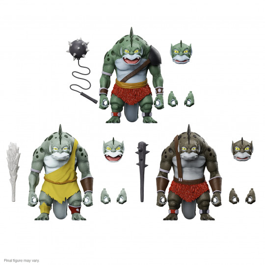 Reptilian Warrior, Reptilian Brute, & Reptilian Guard