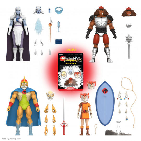 Chilla, Wilykat, Grune The Destroyer (Toy Recolor) & Jaga (Toy Recolor)