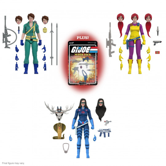 Baroness, Scarlett & Lady Jaye Set Of 3 & Super Pack