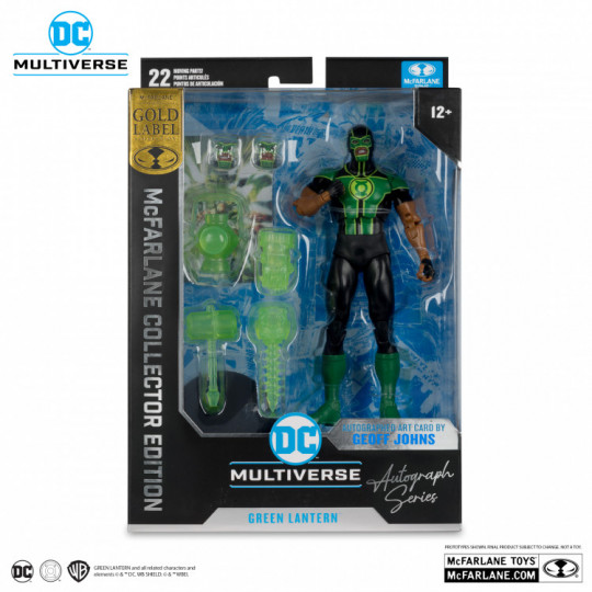 Green Lantern (Simon Baz)  Mcfarlane Collector Edition