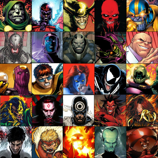 Marvel Villians