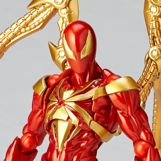 アメコミ REVOLTECH Amazing Yamaguchi Iron Spider Kaiyodo Revoltech Amazing Yamaguchi Iron Spider-Man Action Figures