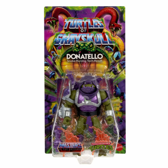 Masters Of Universe Origins Turtles Of Grayskull Donatello , TMNT MOTU Reptile Wars