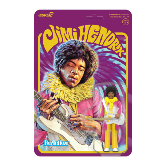 Jimi Hendrix (Reverse Album Colors)