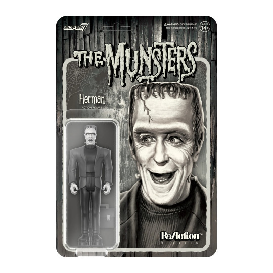 Herman Munster (Grayscale)