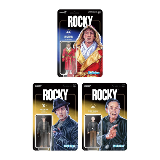 Rocky (Italian Stallion), Rocky (Street) & Mickey Rocky I