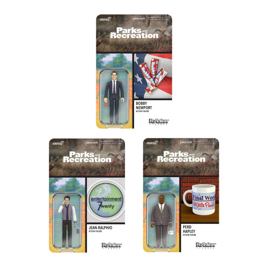 Perd Hapley, Jean-Ralphio & Bobby Newport Set Of 3 Figures
