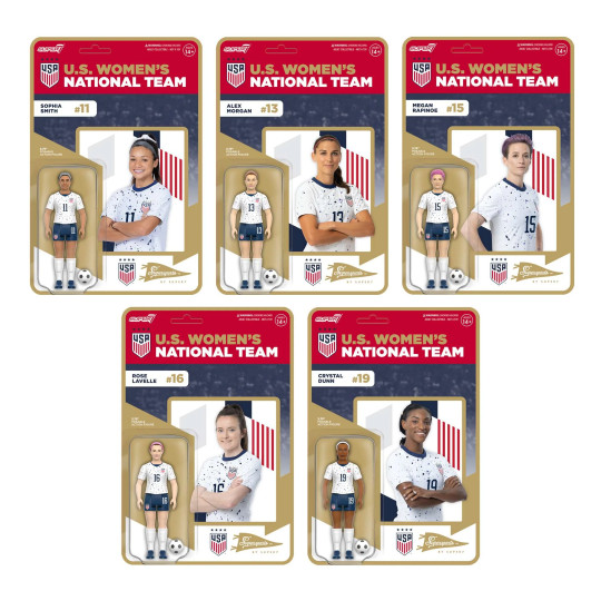 2023 World Cup Home Kit - Sophia Smith, Rose Lavelle, Megan Rapinoe, Crystal Dunn & Alex Morgan