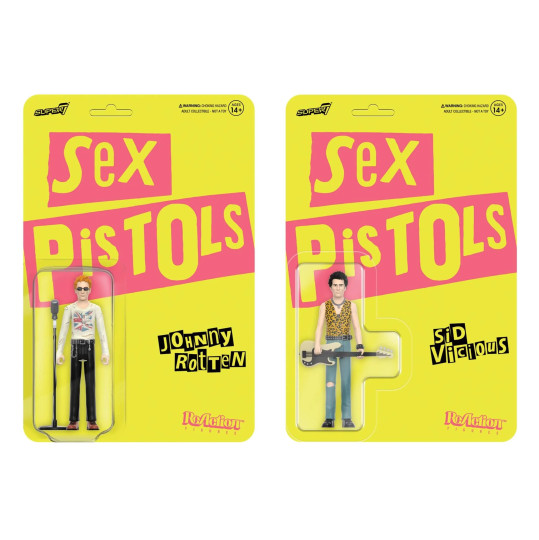 Johnny Rotten And Sid Vicious Set Of 2