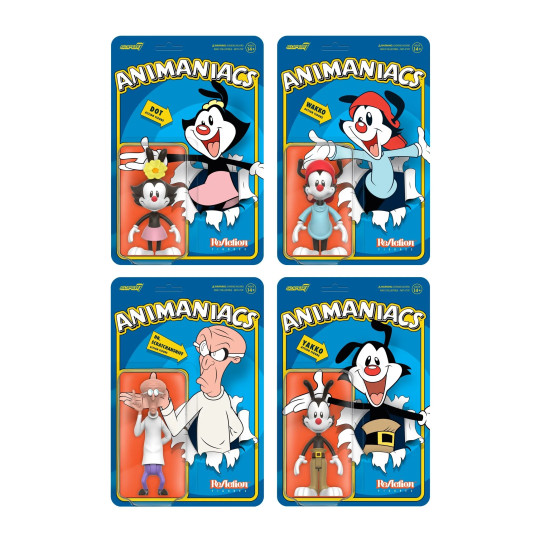 Wakko, Yakko, Dot & Dr. Scratchansniff