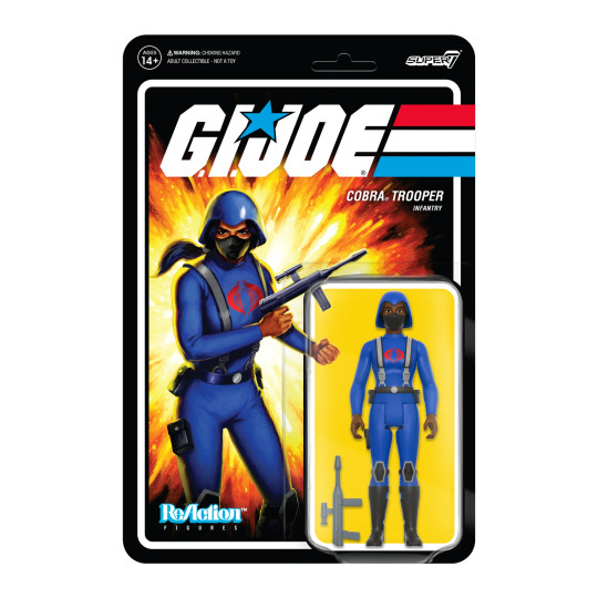 Cobra Female Trooper Long Black Hair (Brown)