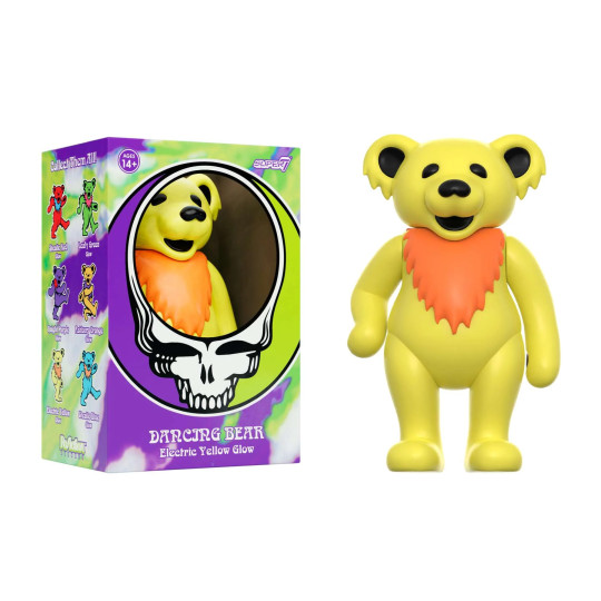 Dancing Bear Glow Electric Yellow