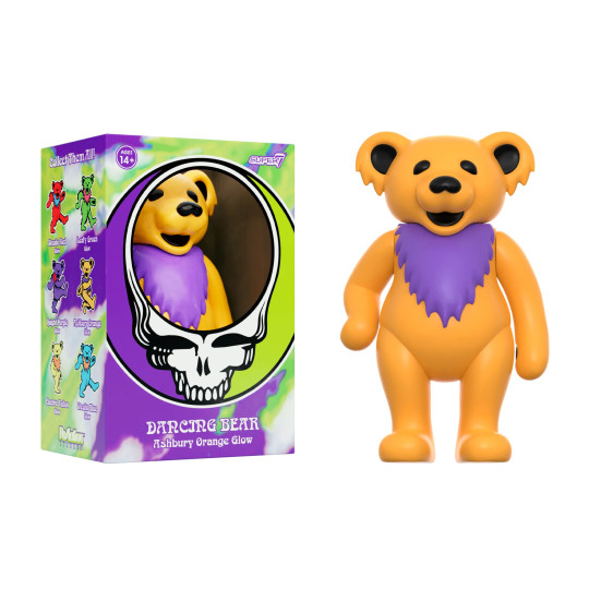 Dancing Bear Glow Ashbury Orange