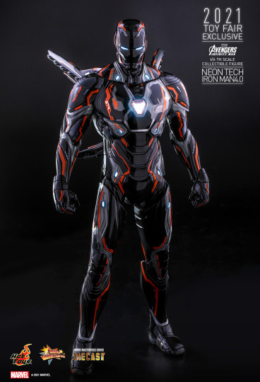 Neon Tech Iron Man 4.0