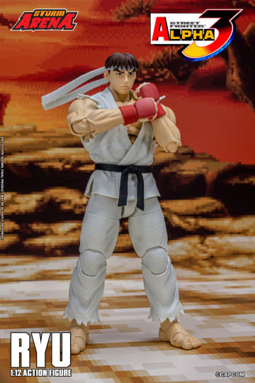 Ryu - Street Fighter Alpha 3 "Storm Arena" 1/12 Scale