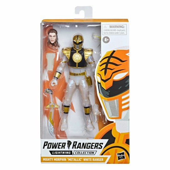 Mighty Morphin “Metallic” White Ranger