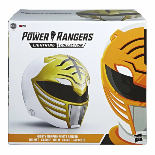 Mighty Morphin White Ranger Helmet