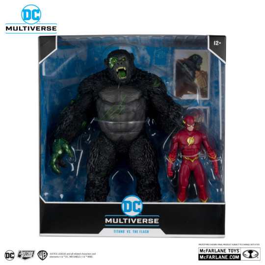 Titano Vs The Flash 2 Pack