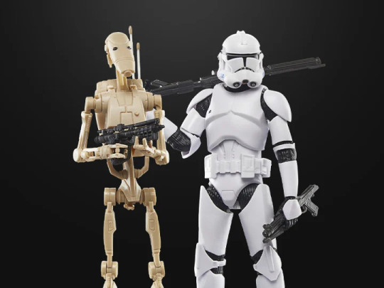 Phase II Clone Trooper & Battle Droid Two-Pack (The Clone Wars)