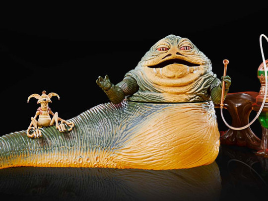 Star Wars 40Th Anniversary The Black Series Jabba The Hutt (Return Of The Jedi) Exclusive Set