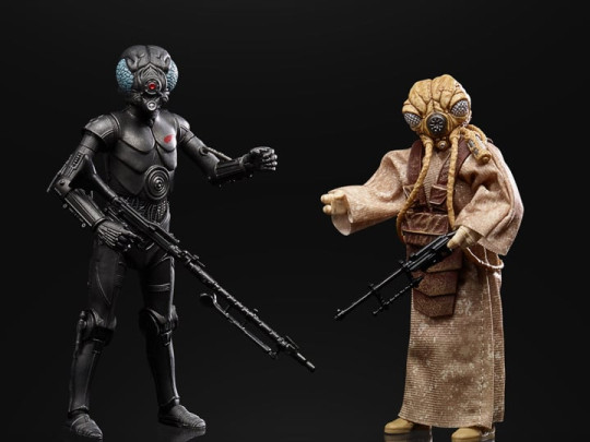 Star Wars 40th Anniversary The Black Series 6" 4-LOM and Zuckuss (Empire Strikes Back) Exclusive Two-Pack