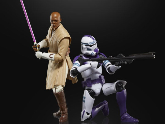 Mace Windu & 187th Legion Clone Trooper (Clones of the Republic) Set