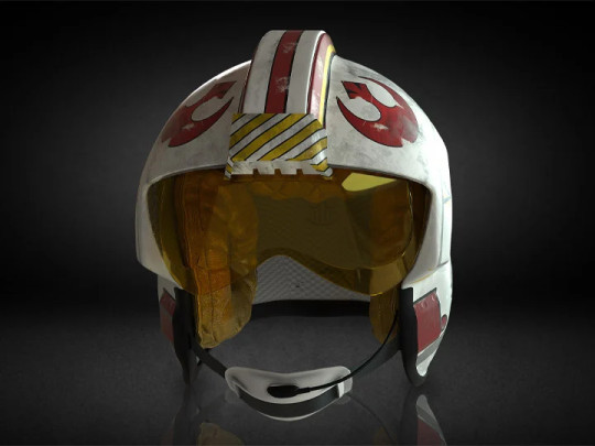 Luke Skywalker (Battle Simulation) 1:1 Scale Wearable Helmet (Electronic) (Reissue)